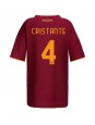 AS Roma Bryan Cristante #4 Hjemmedrakt Dame 2025-26 Korte ermer AS Roma Bryan Cristante #4 Hjemmedrakt Dame 2025-26 Korte ermer